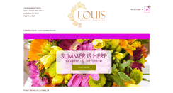 Desktop Screenshot of louisgardensflorist.com